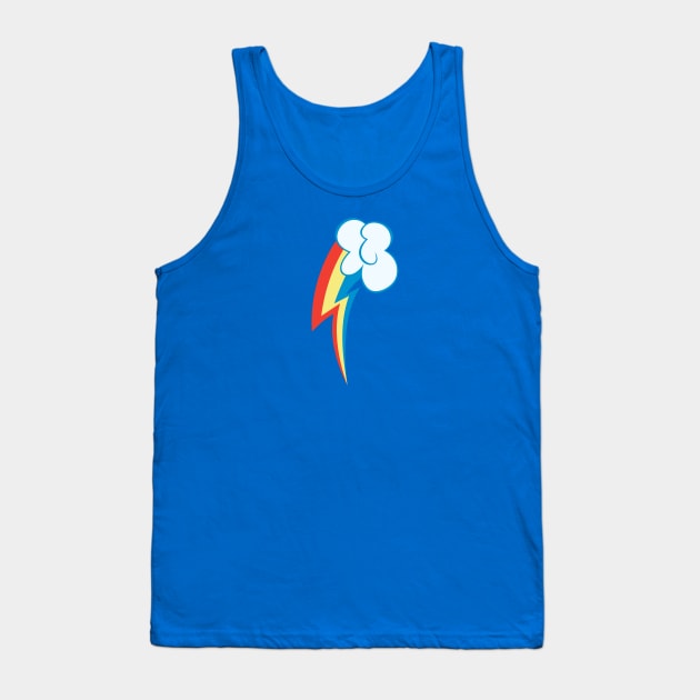 My little Pony - Rainbow Dash Cutie Mark V3 Tank Top by ariados4711